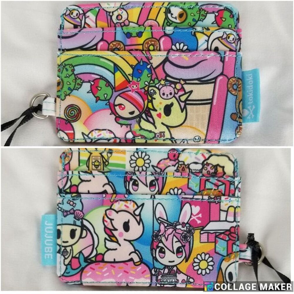 * JuJuBe Tokidoki 20th Be Charged Cardholder Wallet Card Case Toki Anniversary B
